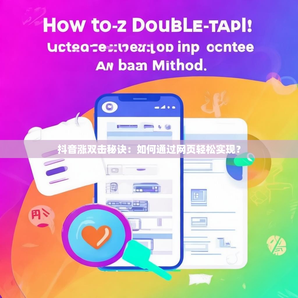 抖音涨双击秘诀：如何通过网页轻松实现？