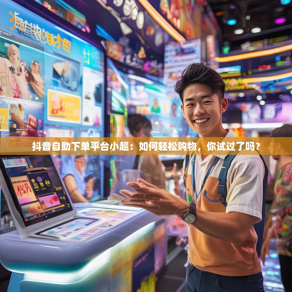 抖音自助下单平台小超：如何轻松购物，你试过了吗？