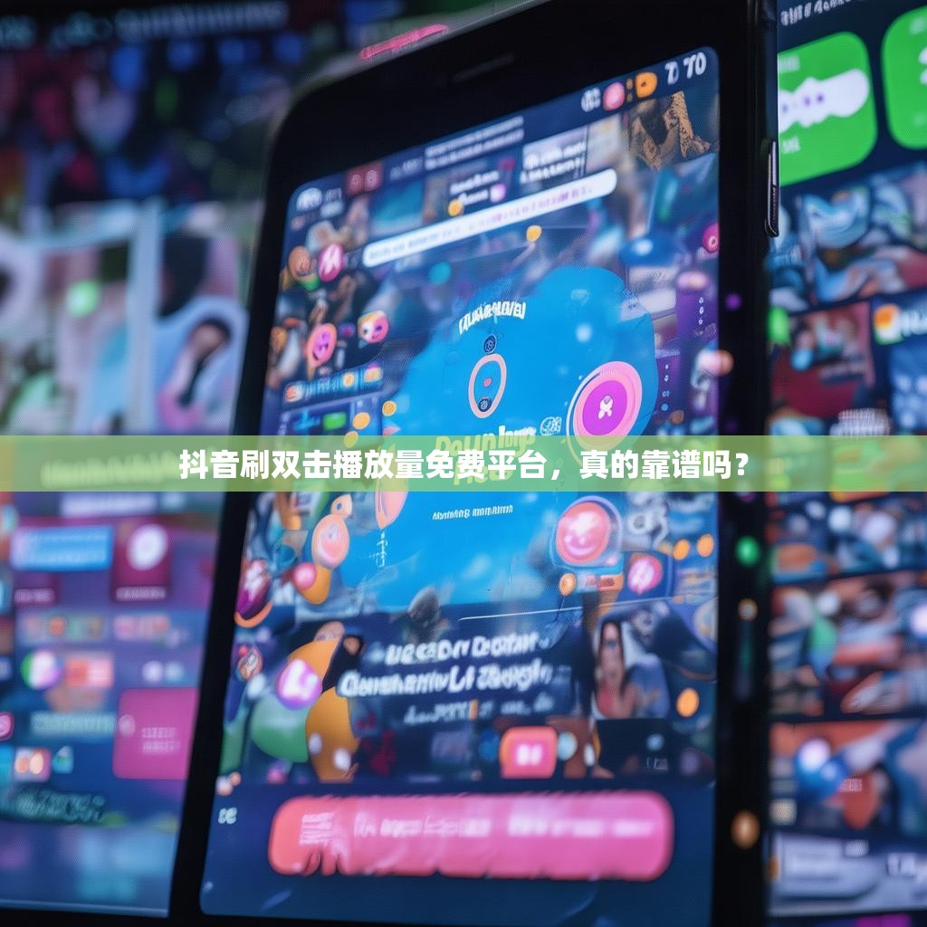 抖音刷双击播放量免费平台，真的靠谱吗？