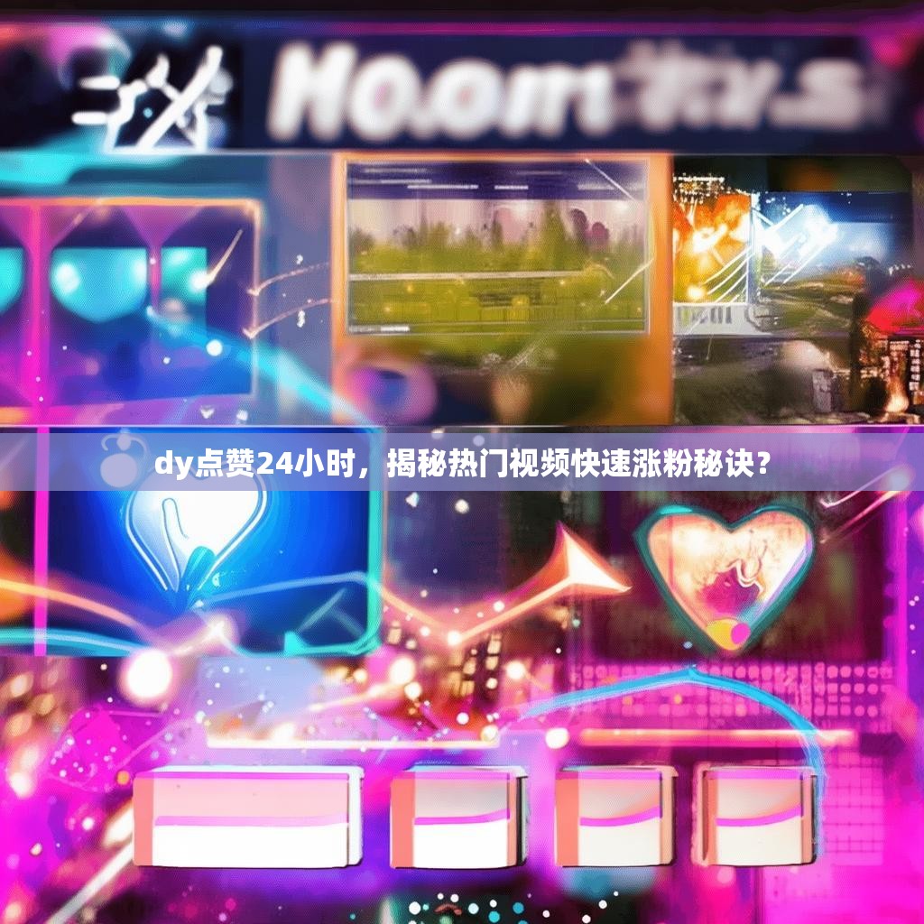 dy点赞24小时，揭秘热门视频快速涨粉秘诀？