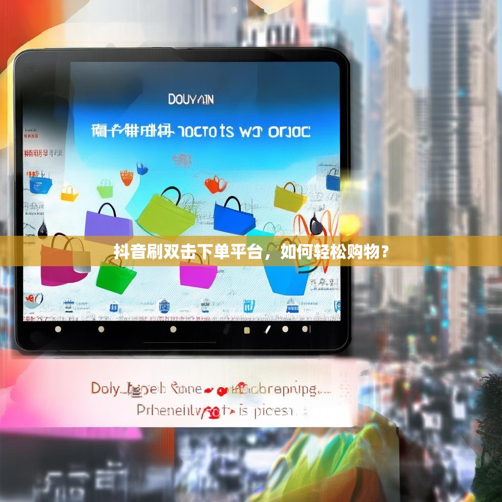 抖音刷双击下单平台，如何轻松购物？