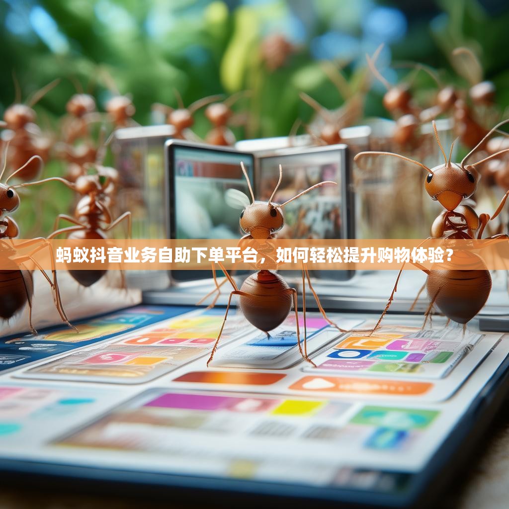 蚂蚁抖音业务自助下单平台，如何轻松提升购物体验？