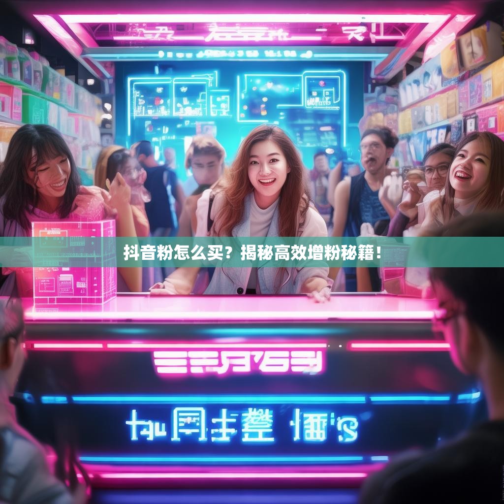 抖音粉怎么买？揭秘高效增粉秘籍！