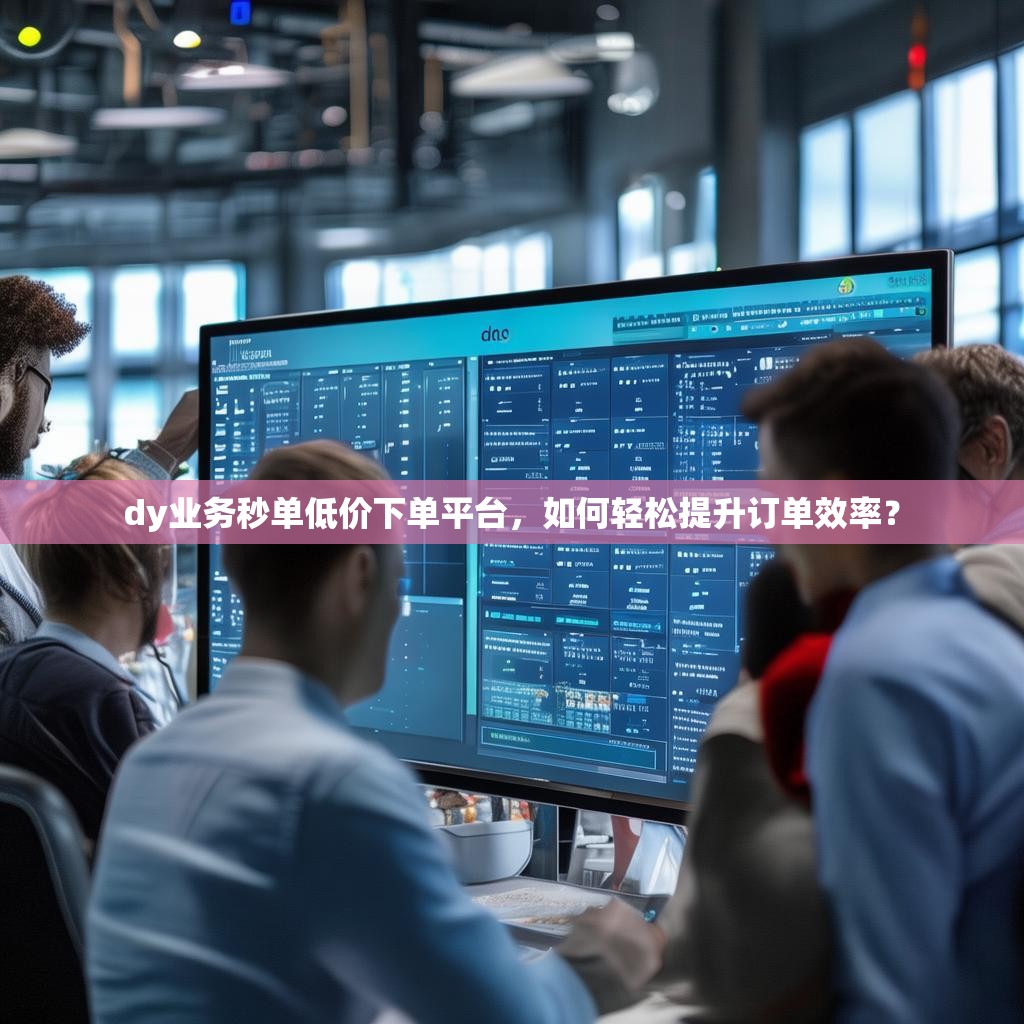dy业务秒单低价下单平台，如何轻松提升订单效率？