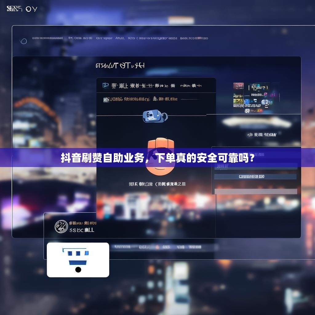 抖音刷赞自助业务，下单真的安全可靠吗？