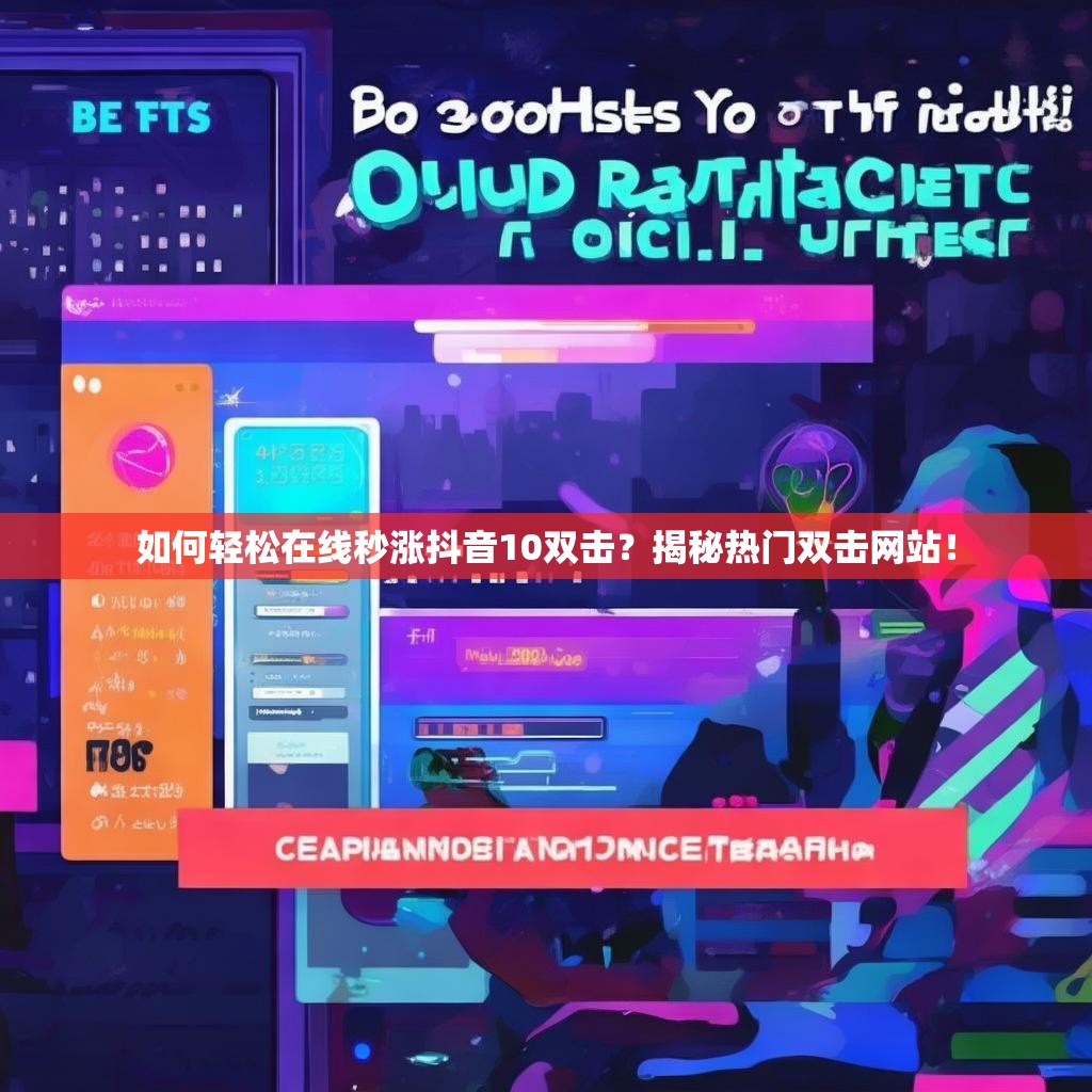 如何轻松在线秒涨抖音10双击？揭秘热门双击网站！