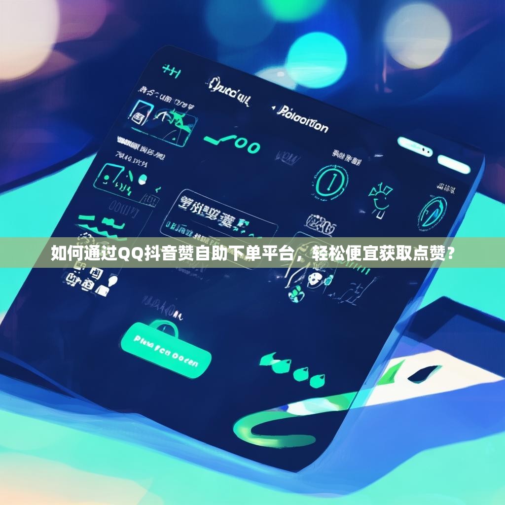 如何通过QQ抖音赞自助下单平台，轻松便宜获取点赞？