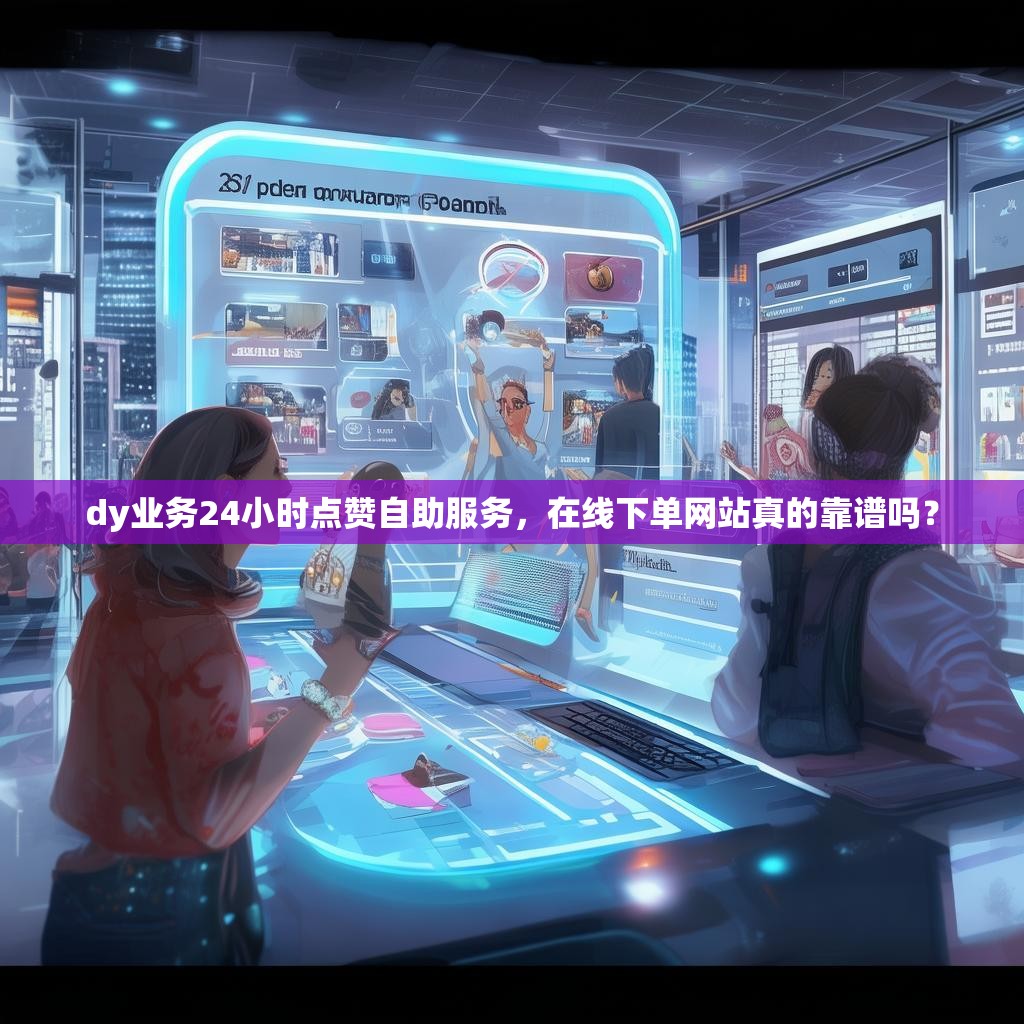 dy业务24小时点赞自助服务，在线下单网站真的靠谱吗？