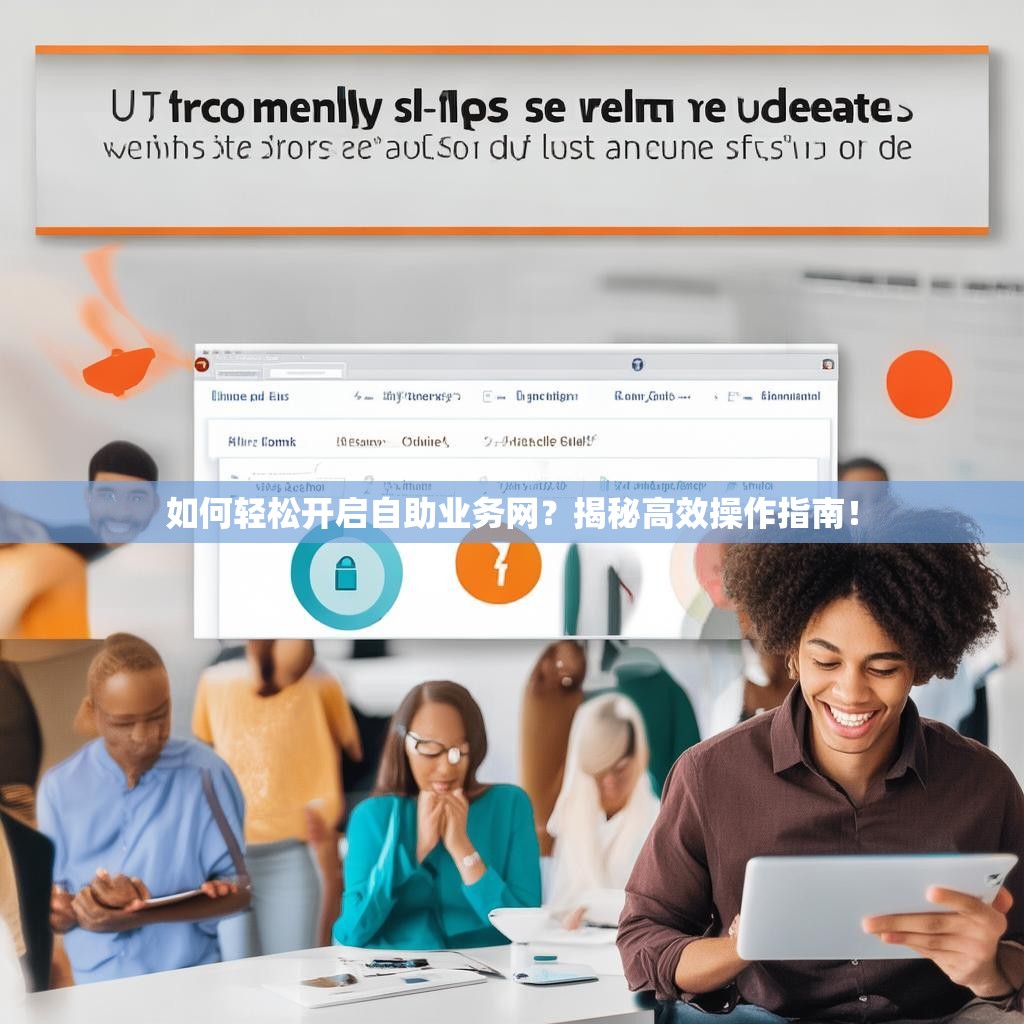 如何轻松开启自助业务网？揭秘高效操作指南！