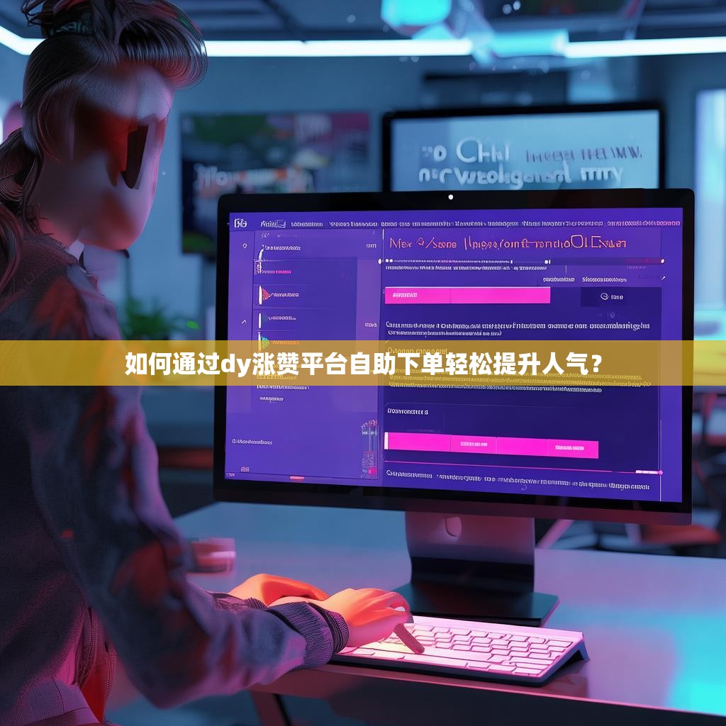 如何通过dy涨赞平台自助下单轻松提升人气？