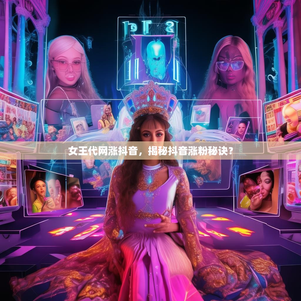 女王代网涨抖音，揭秘抖音涨粉秘诀？