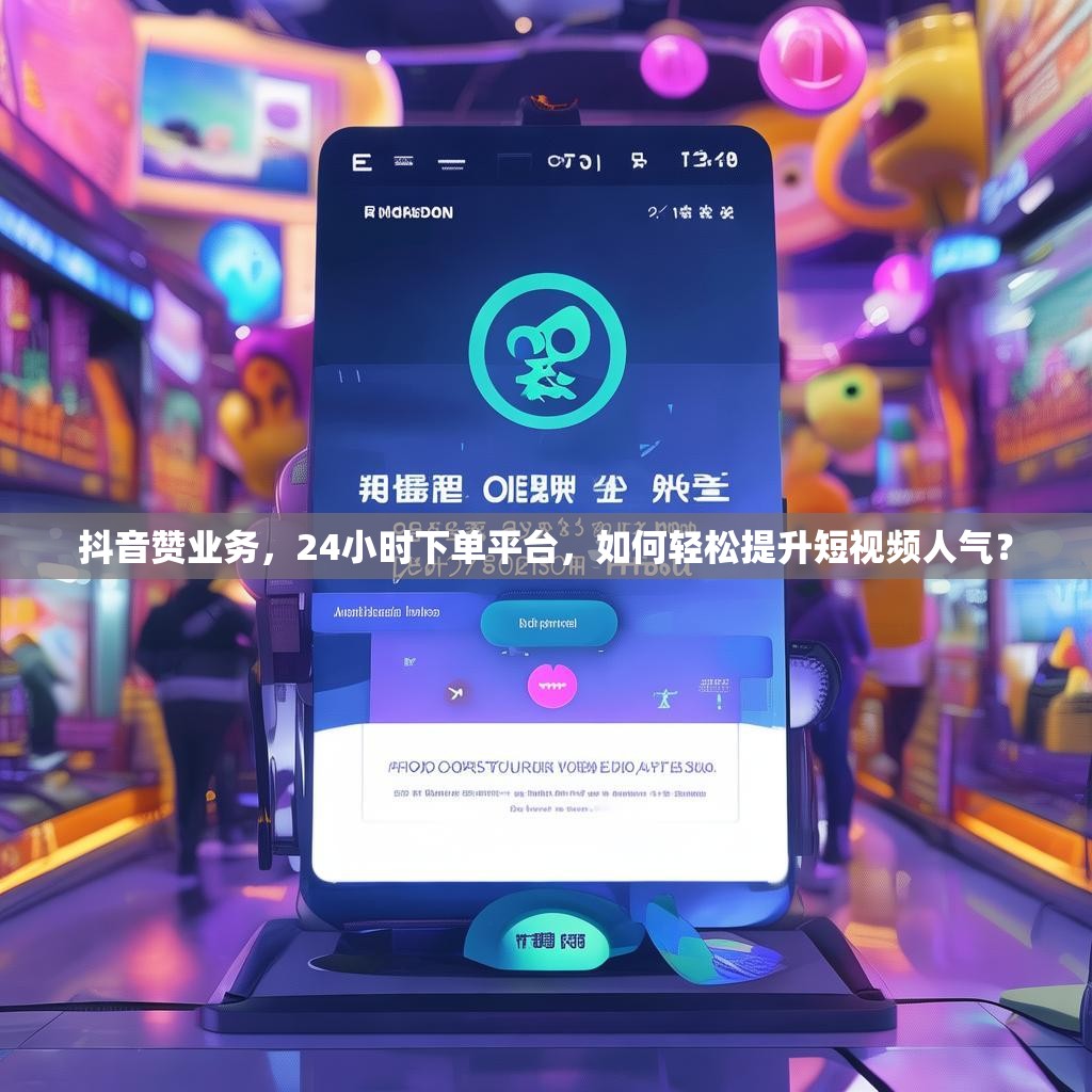 抖音赞业务，24小时下单平台，如何轻松提升短视频人气？