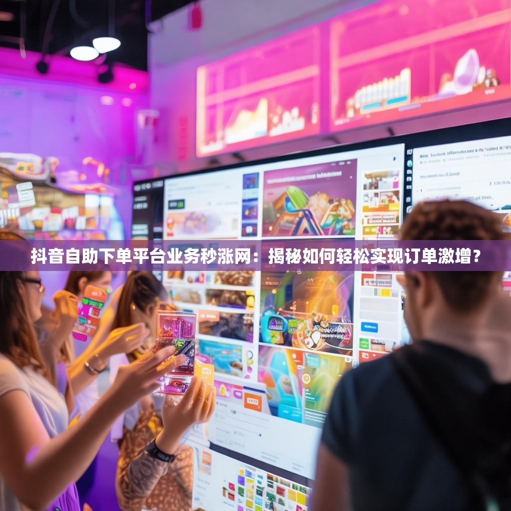 抖音自助下单平台业务秒涨网：揭秘如何轻松实现订单激增？