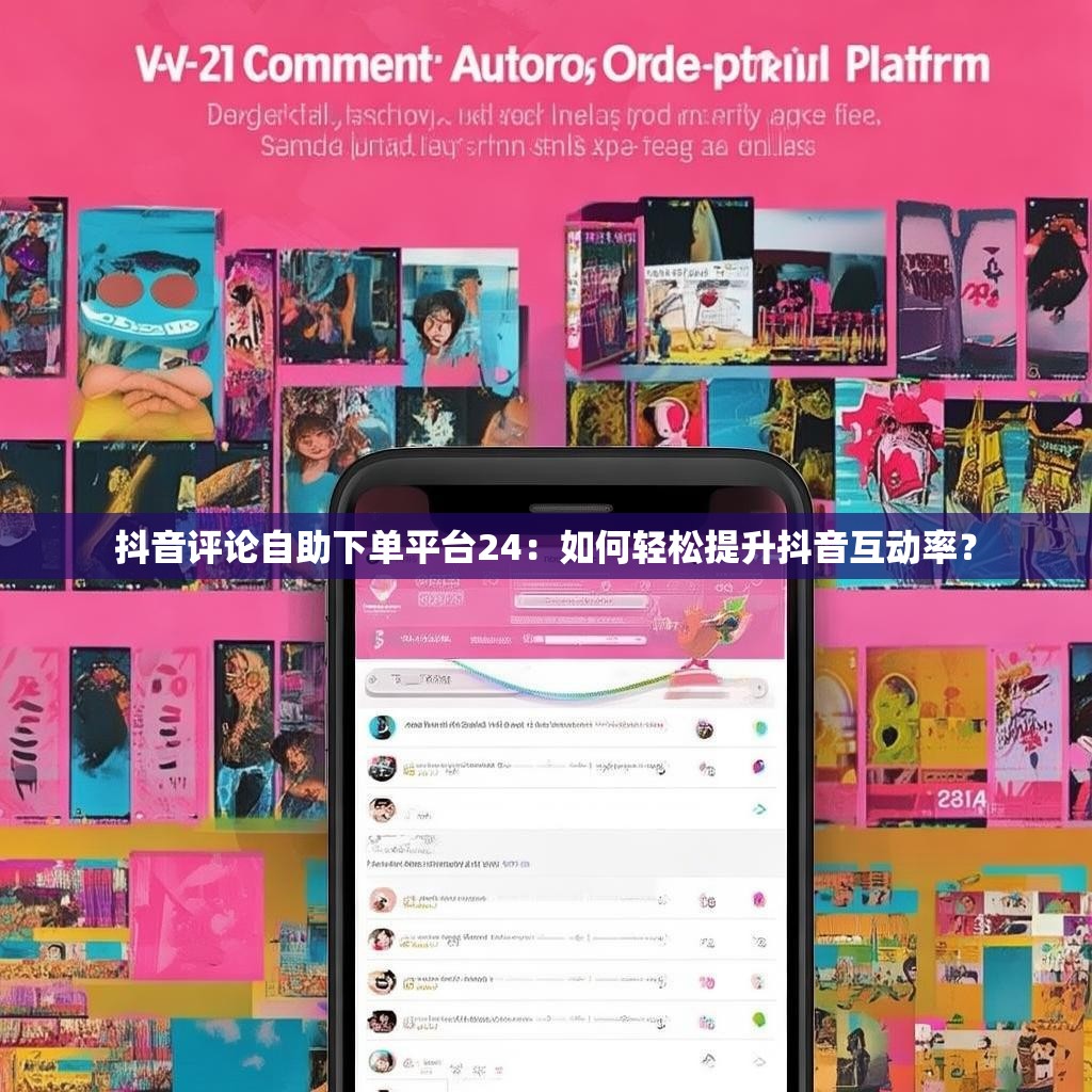 抖音评论自助下单平台24：如何轻松提升抖音互动率？