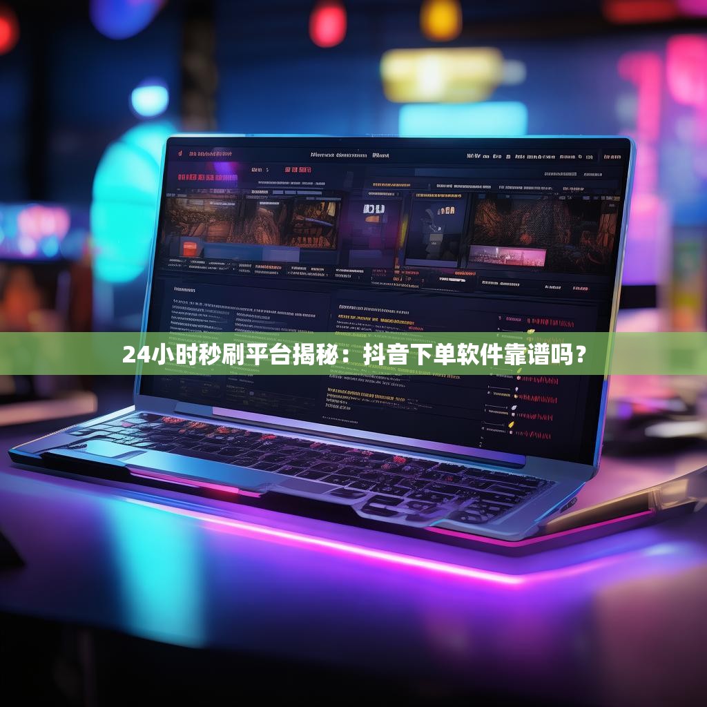 24小时秒刷平台揭秘：抖音下单软件靠谱吗？