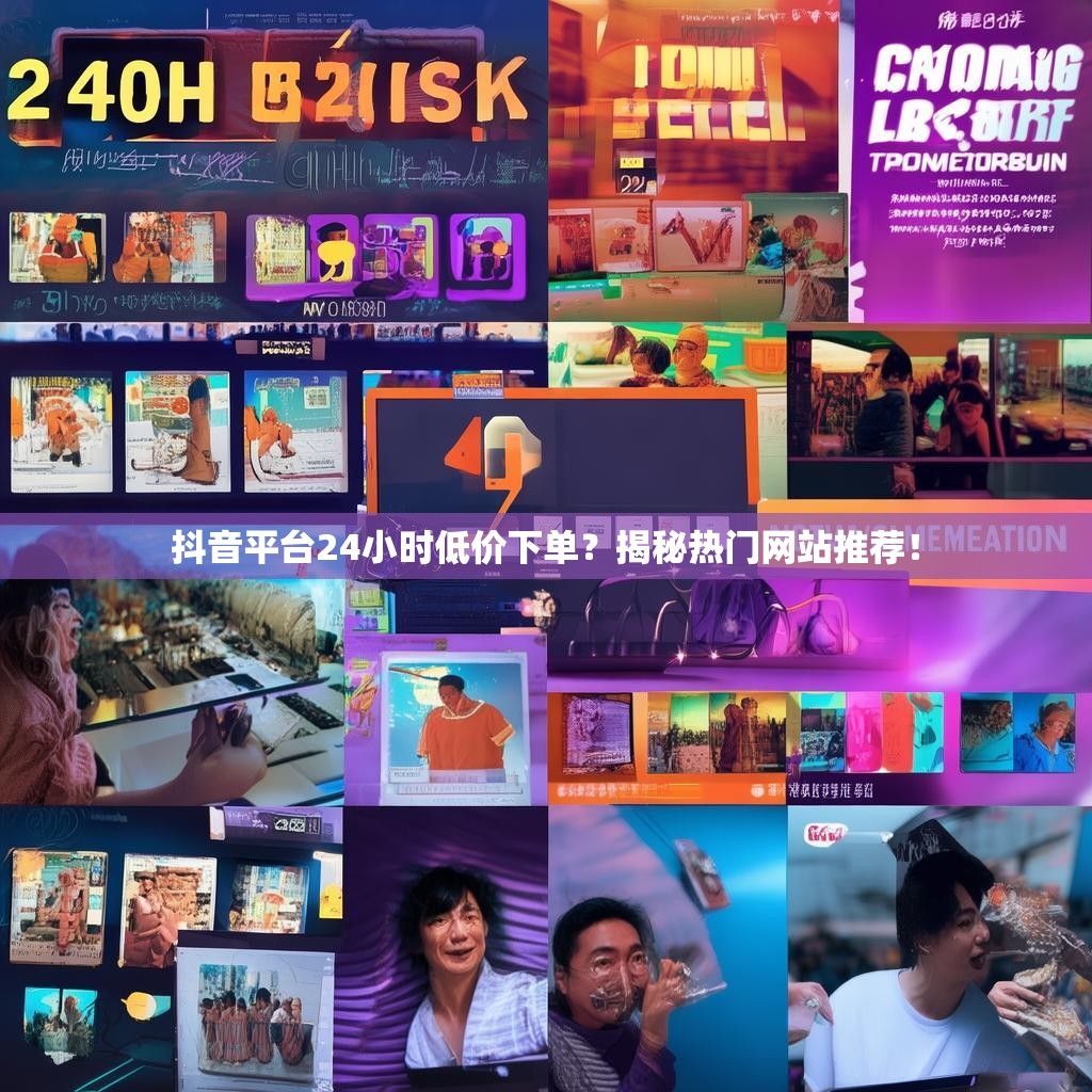 抖音平台24小时低价下单？揭秘热门网站推荐！