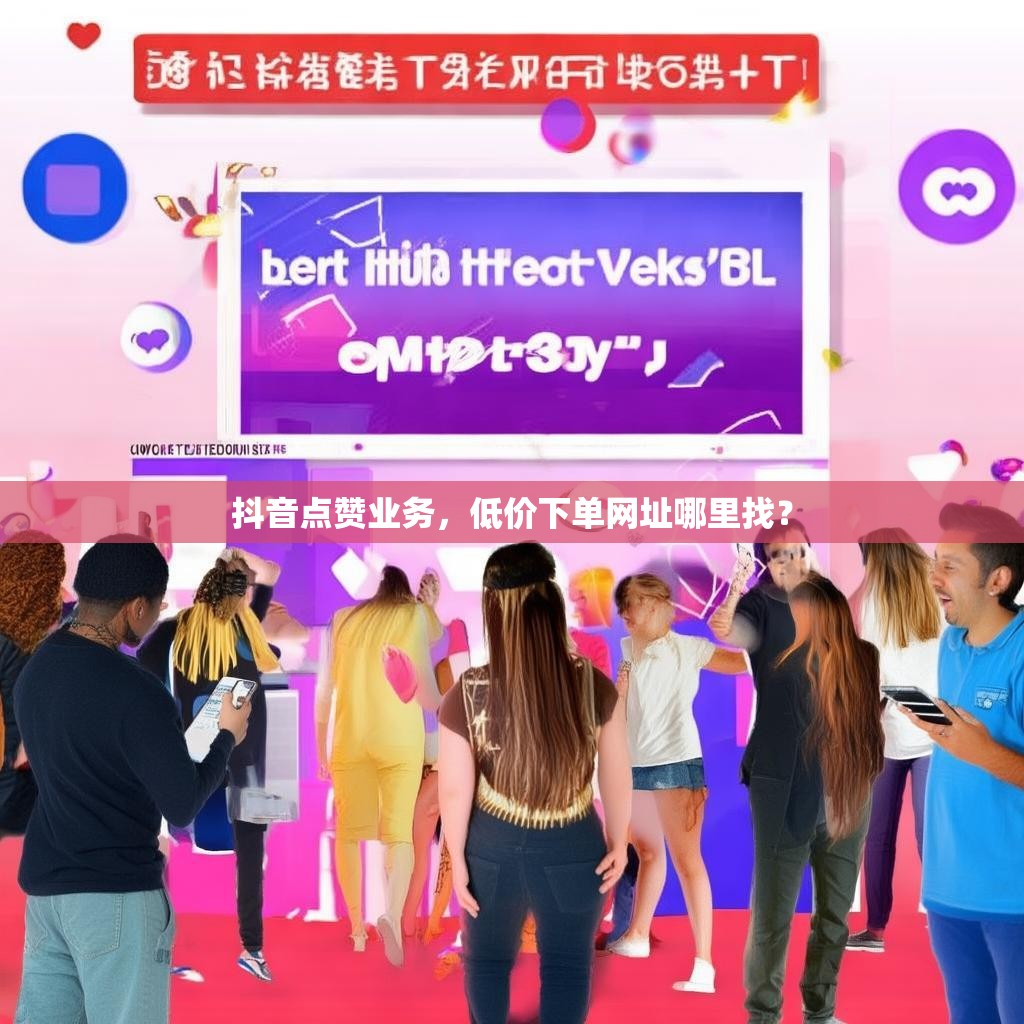抖音点赞业务，低价下单网址哪里找？