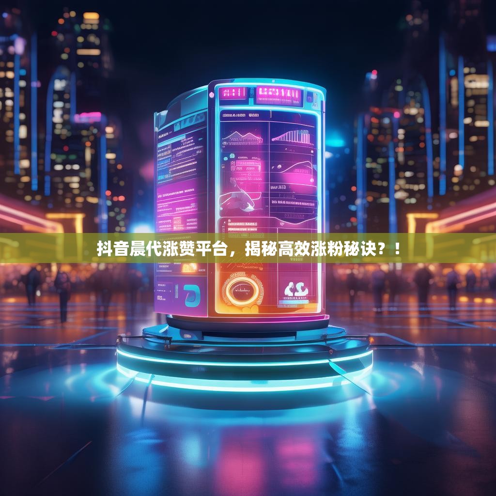 抖音晨代涨赞平台，揭秘高效涨粉秘诀？！