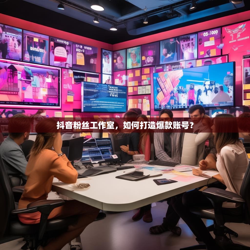 抖音粉丝工作室，如何打造爆款账号？