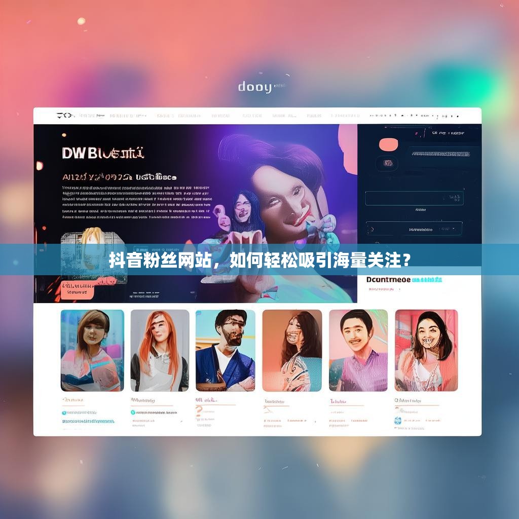 抖音粉丝网站,如何轻松吸引海量关注? 抖音粉丝网站,如何轻松吸引海量关注?