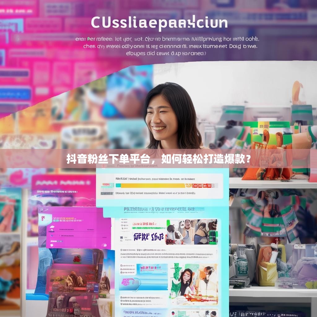 抖音粉丝下单平台，如何轻松打造爆款？