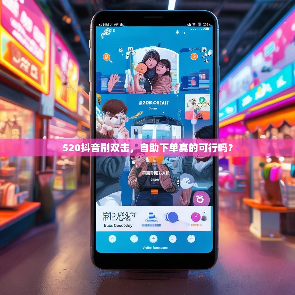 520抖音刷双击，自助下单真的可行吗？