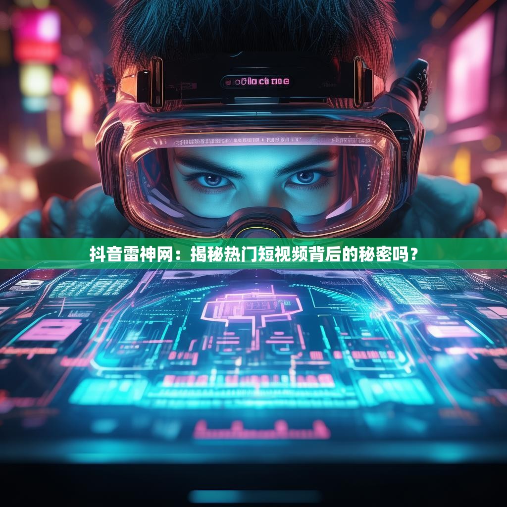 抖音雷神网：揭秘热门短视频背后的秘密吗？
