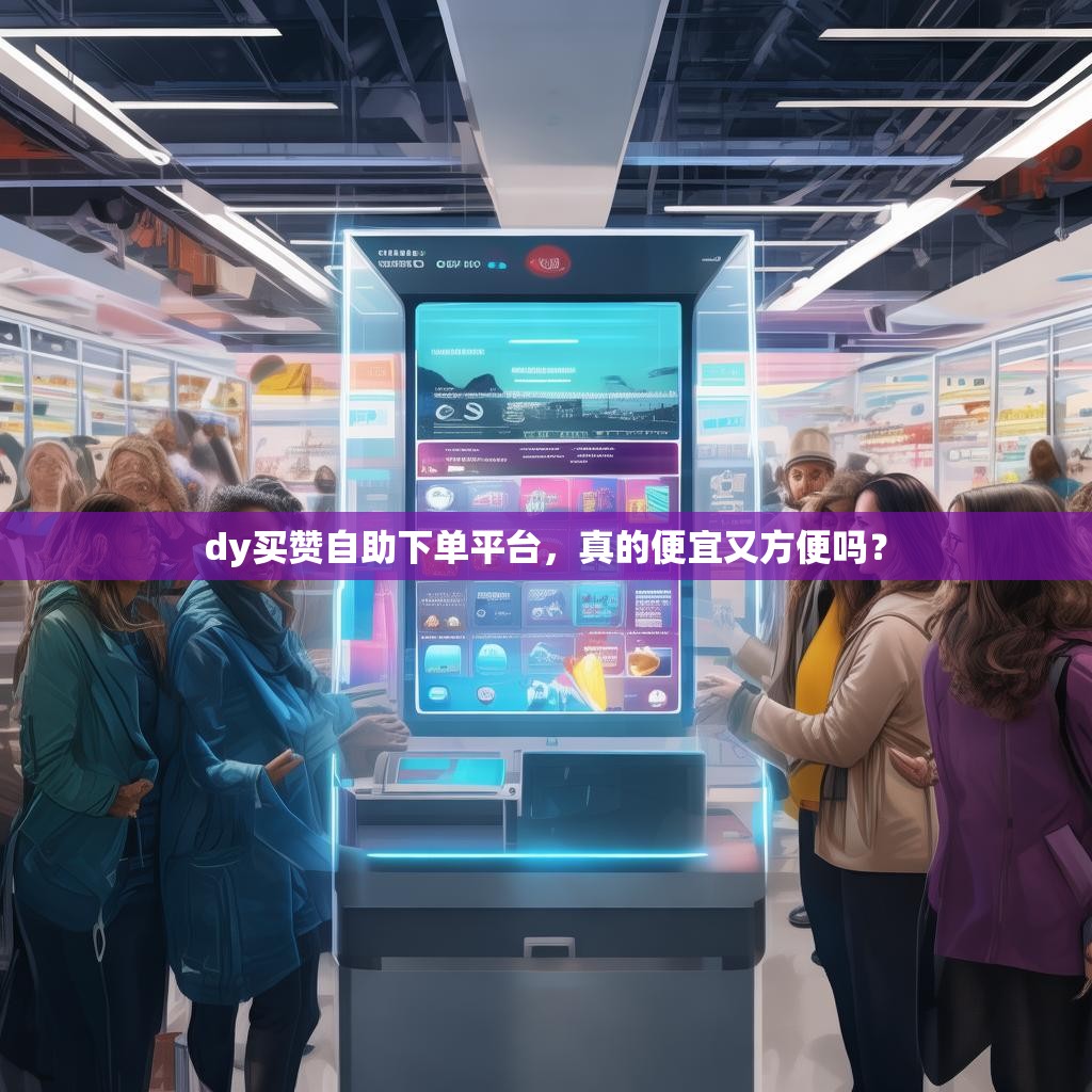 dy买赞自助下单平台，真的便宜又方便吗？