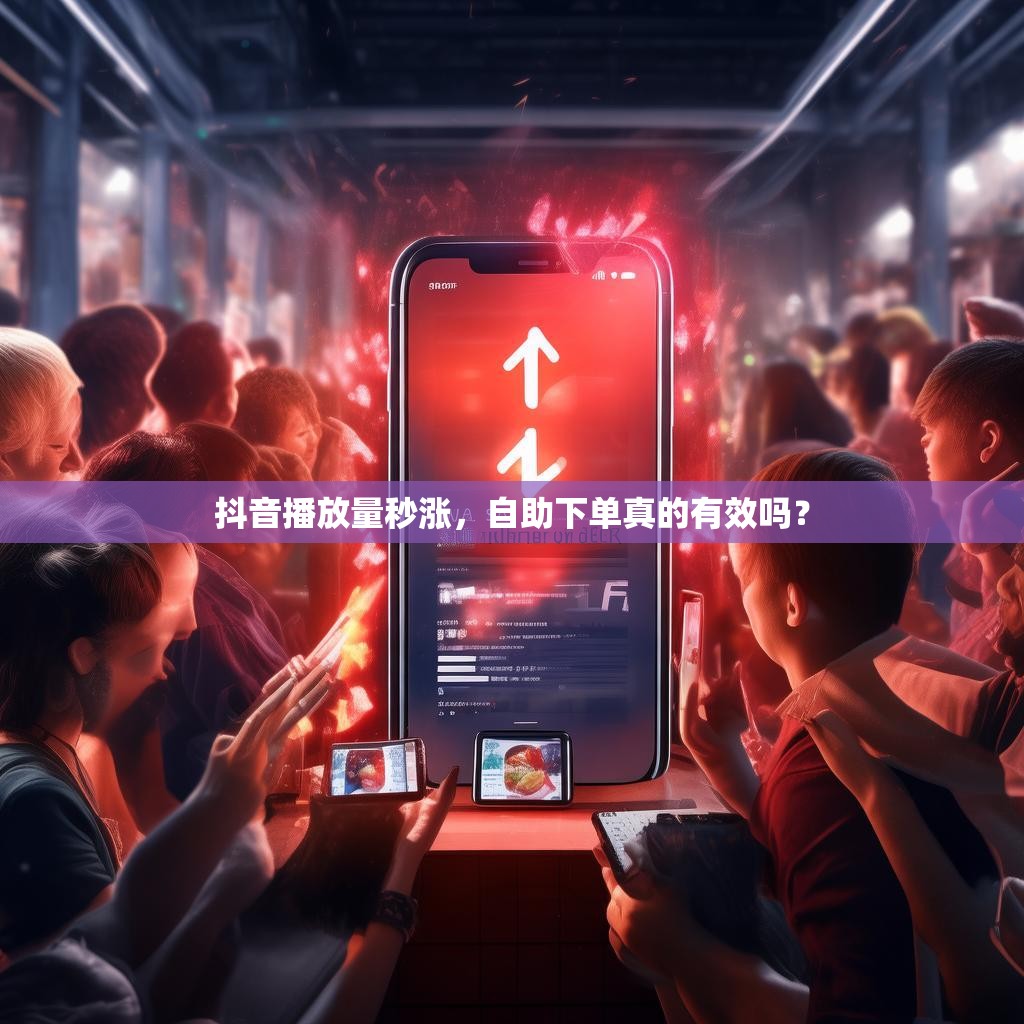 抖音播放量秒涨，自助下单真的有效吗？