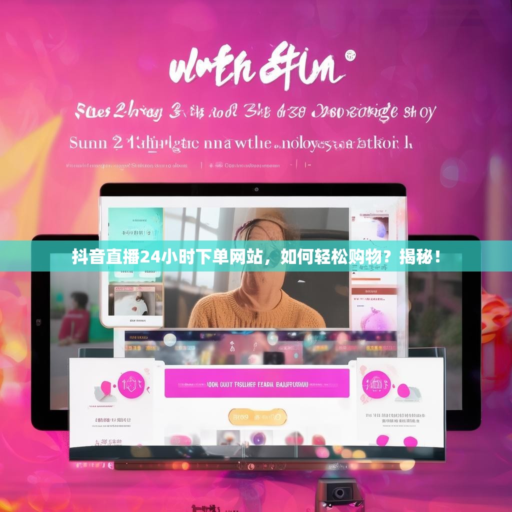 抖音直播24小时下单网站，如何轻松购物？揭秘！