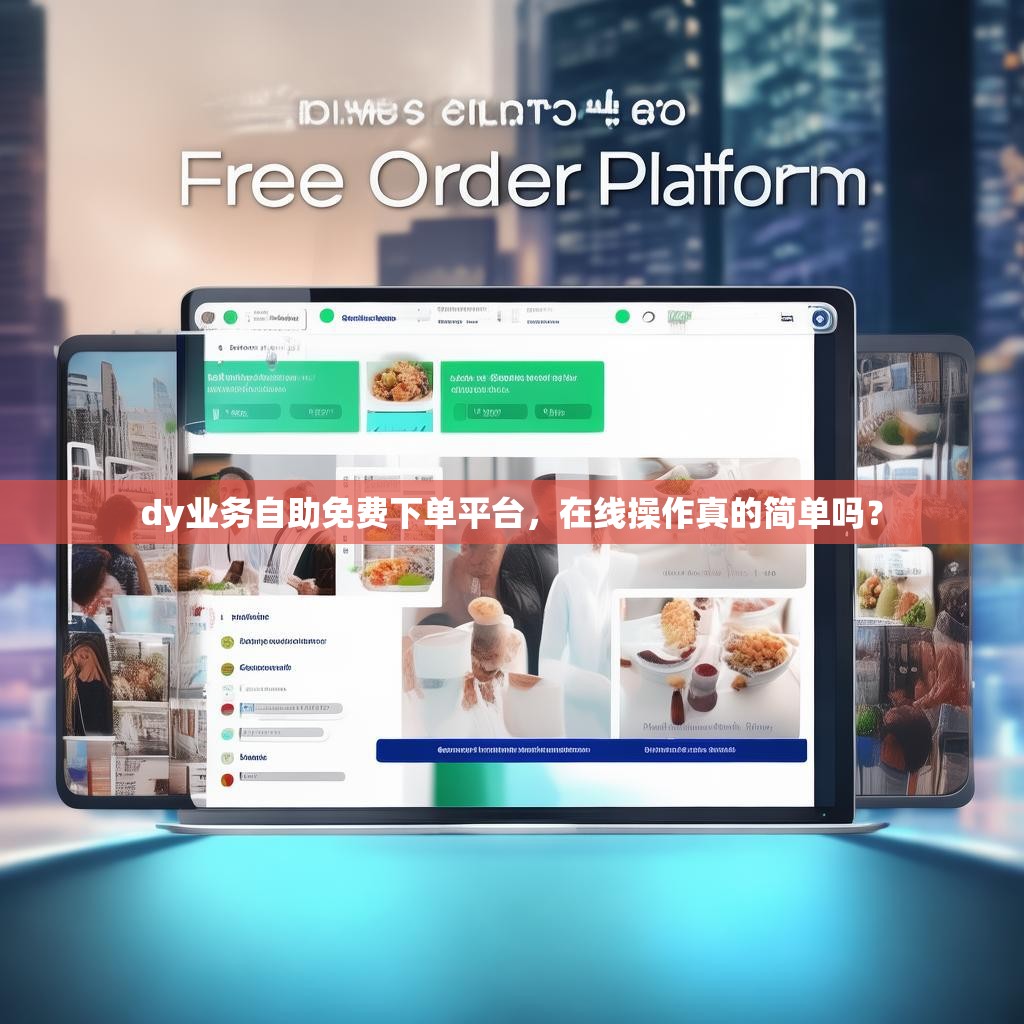 dy业务自助免费下单平台，在线操作真的简单吗？
