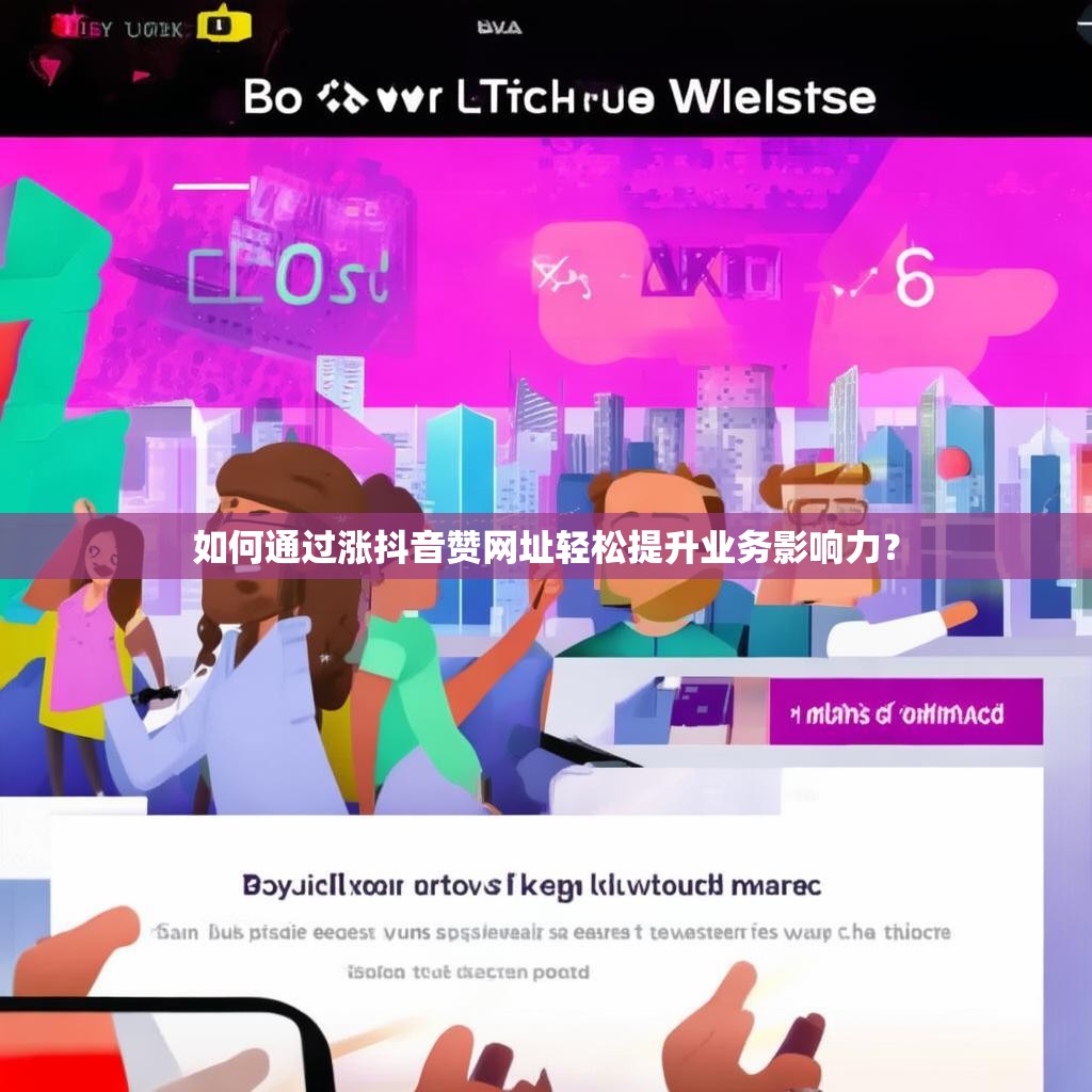 如何通过涨抖音赞网址轻松提升业务影响力？