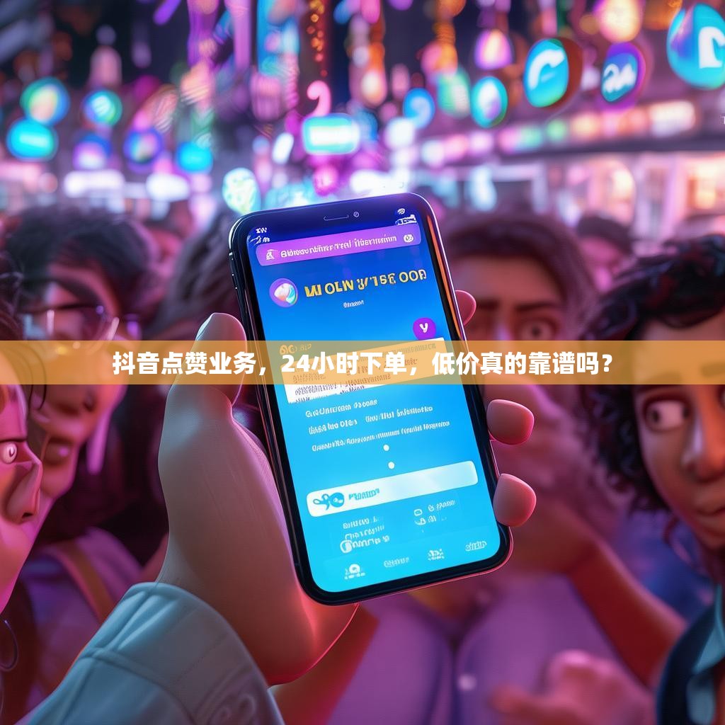 抖音点赞业务，24小时下单，低价真的靠谱吗？