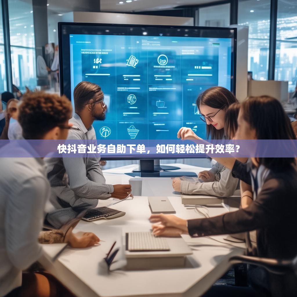 快抖音业务自助下单，如何轻松提升效率？