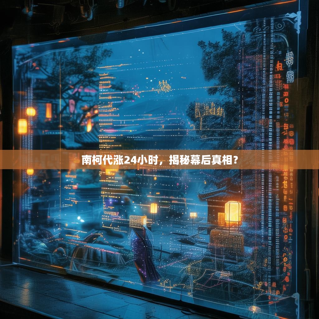 南柯代涨24小时，揭秘幕后真相？