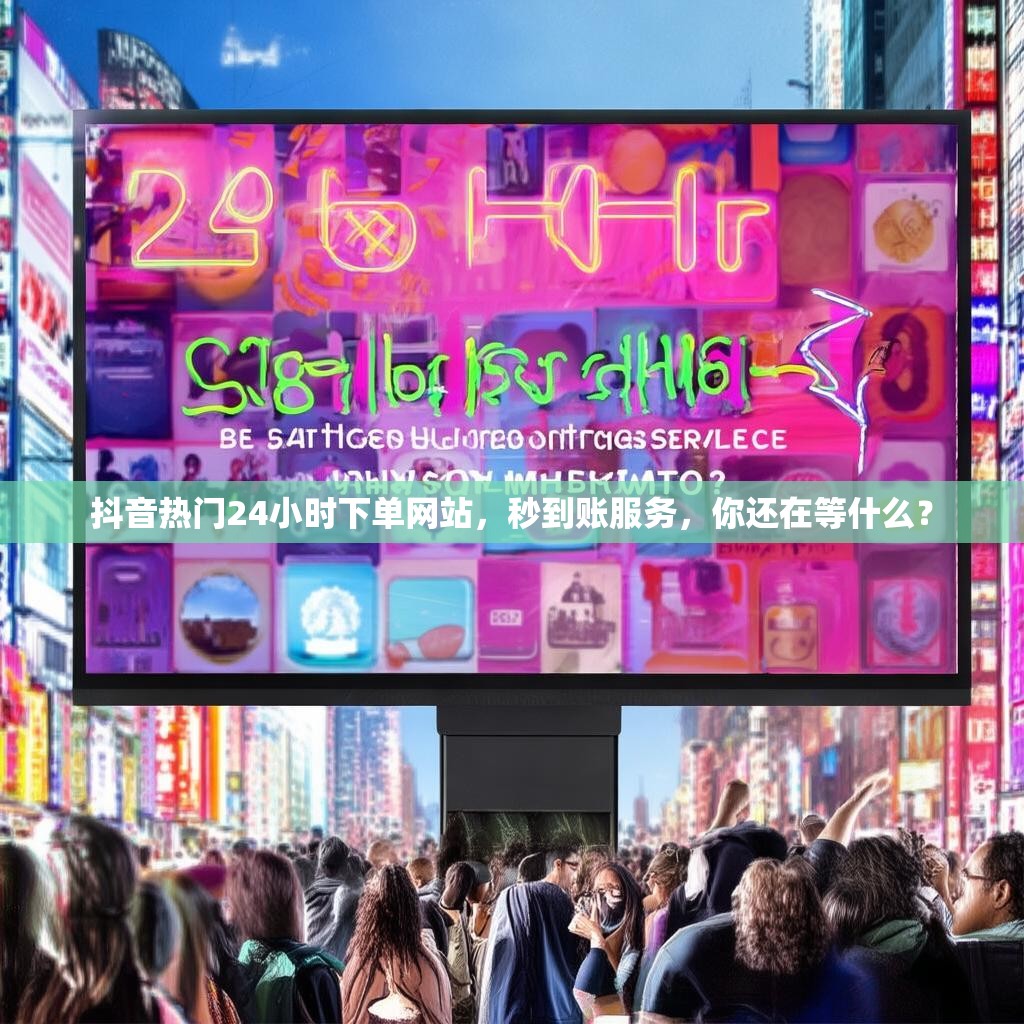 抖音热门24小时下单网站，秒到账服务，你还在等什么？