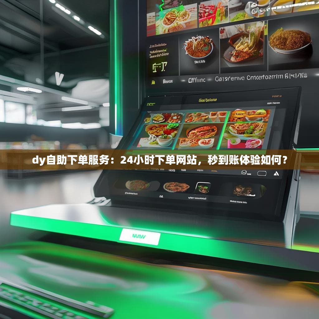 dy自助下单服务：24小时下单网站，秒到账体验如何？