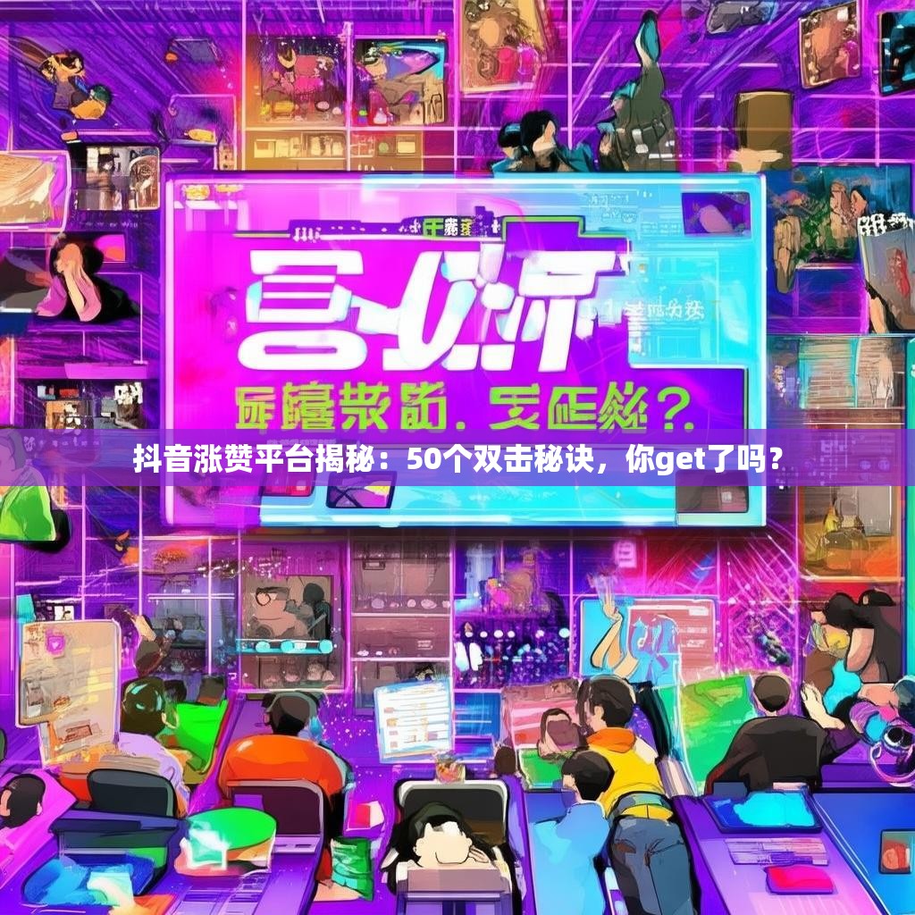 抖音涨赞平台揭秘：50个双击秘诀，你get了吗？