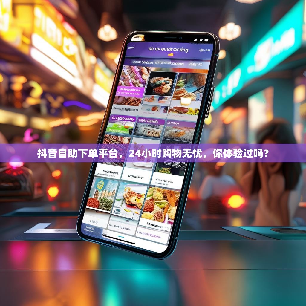 抖音自助下单平台，24小时购物无忧，你体验过吗？