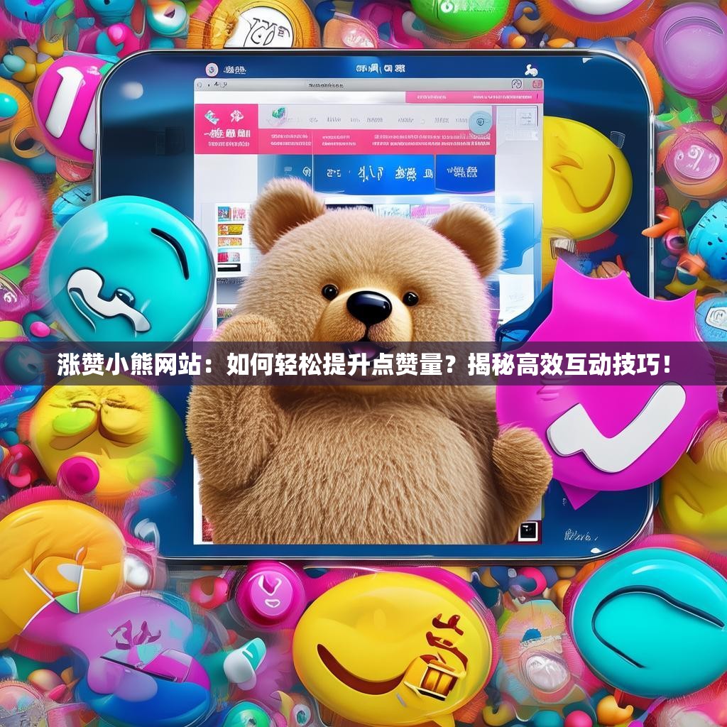 涨赞小熊网站：如何轻松提升点赞量？揭秘高效互动技巧！