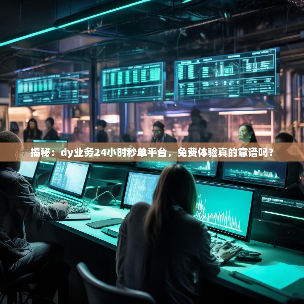 揭秘：dy业务24小时秒单平台，免费体验真的靠谱吗？