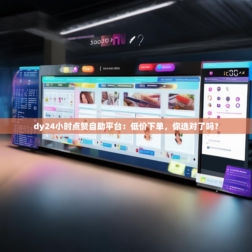 dy24小时点赞自助平台：低价下单，你选对了吗？