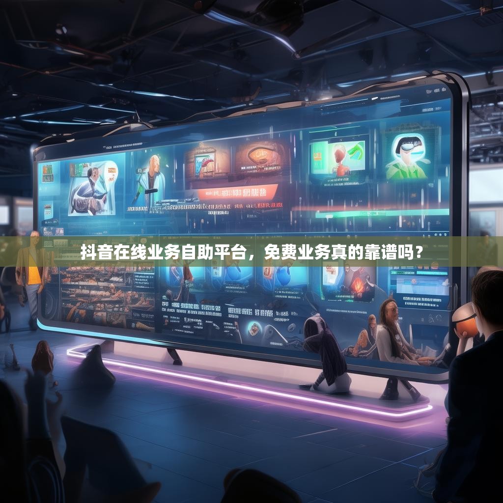 抖音在线业务自助平台，免费业务真的靠谱吗？