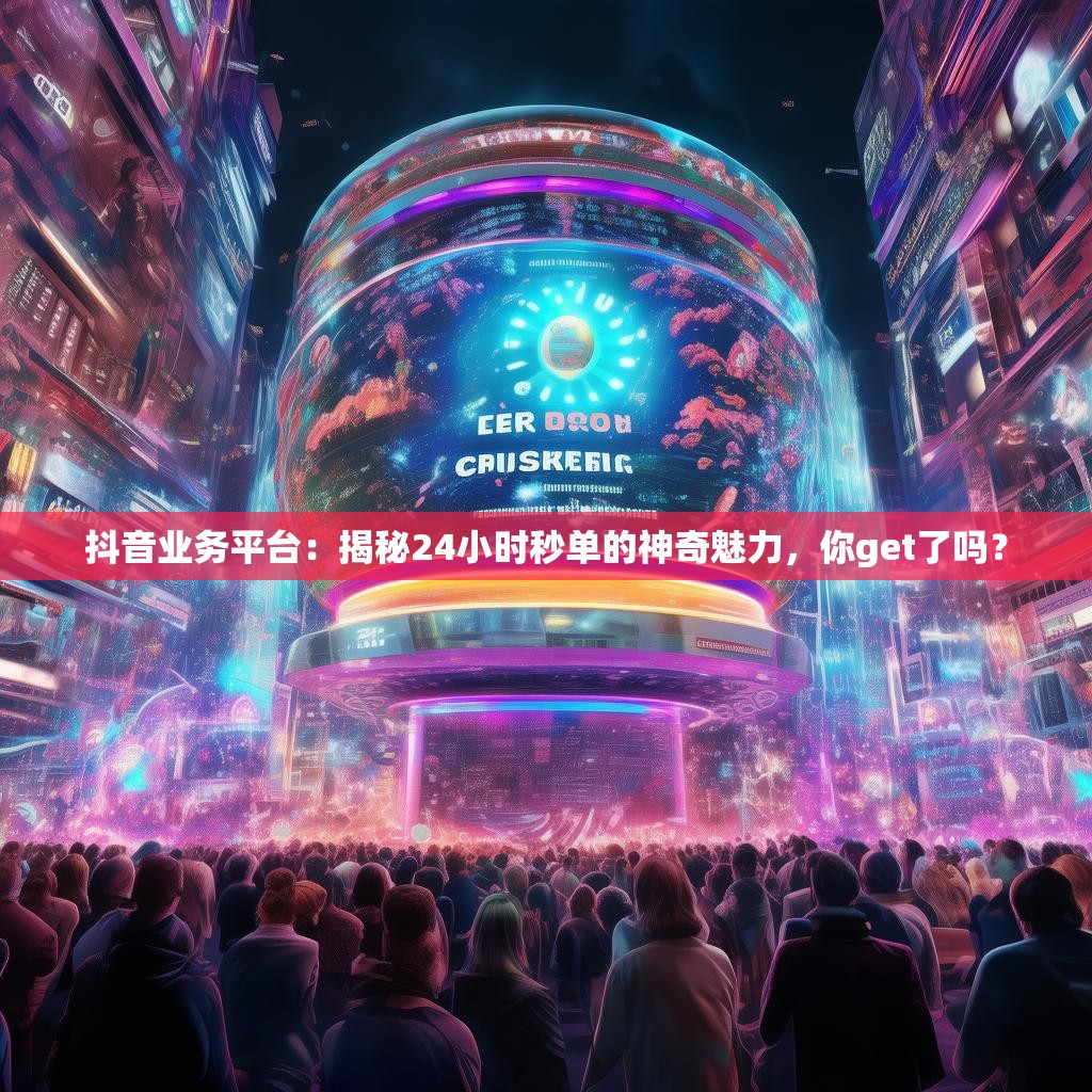 抖音业务平台：揭秘24小时秒单的神奇魅力，你get了吗？