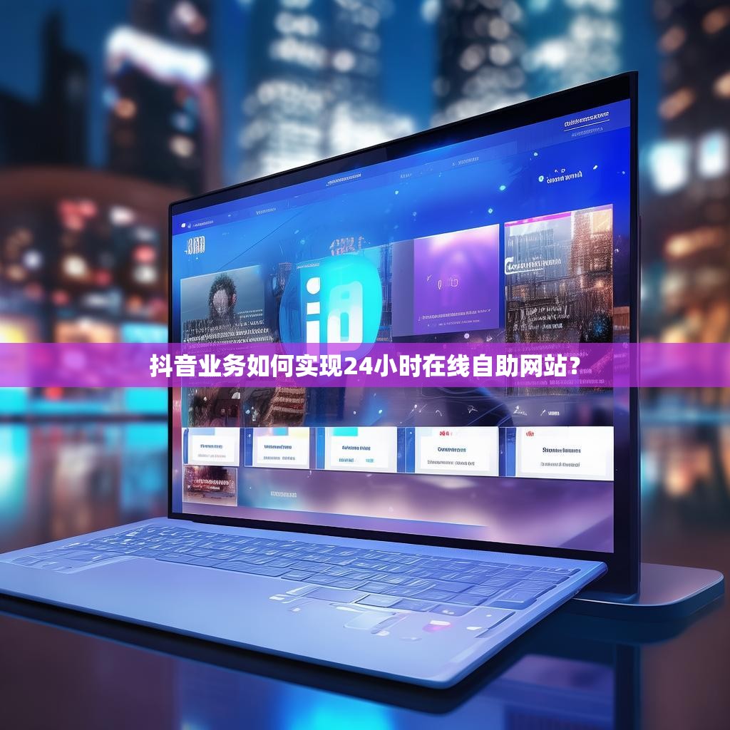 抖音业务如何实现24小时在线自助网站？