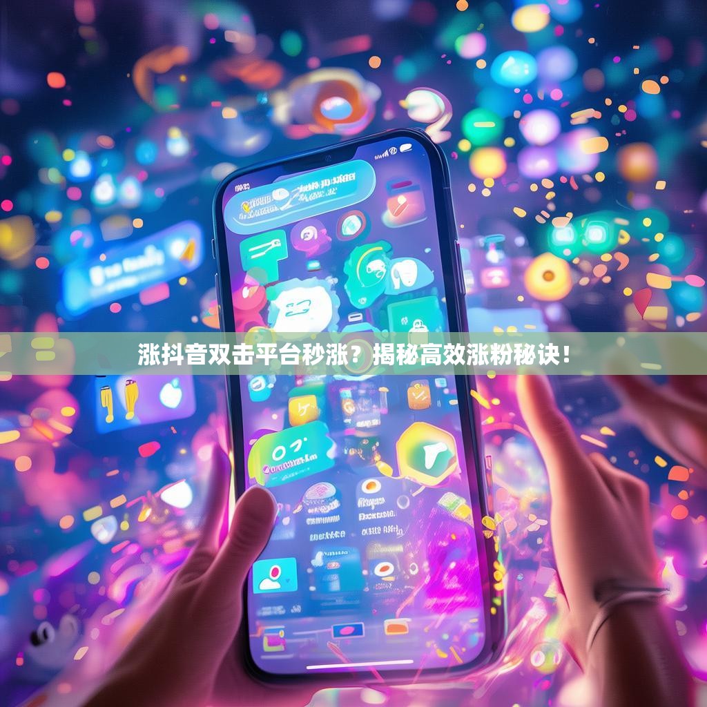 涨抖音双击平台秒涨？揭秘高效涨粉秘诀！