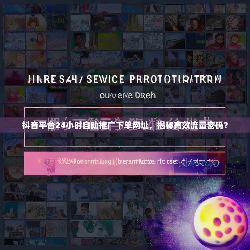 抖音平台24小时自助推广下单网址，揭秘高效流量密码？