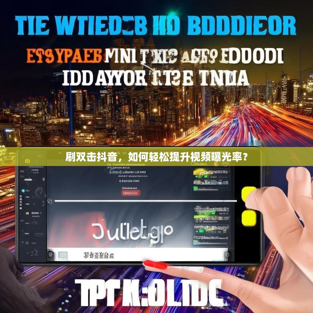 刷双击抖音，如何轻松提升视频曝光率？