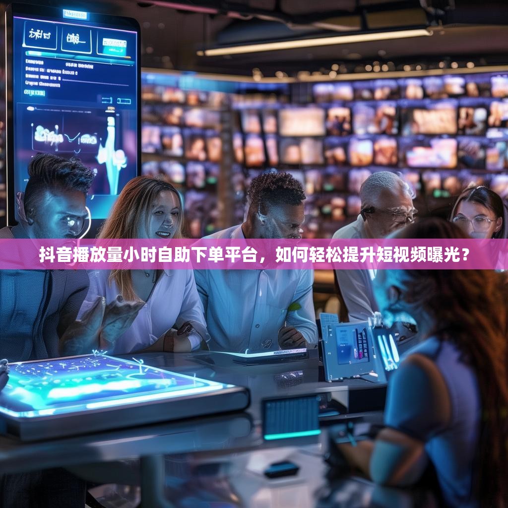 抖音播放量小时自助下单平台，如何轻松提升短视频曝光？