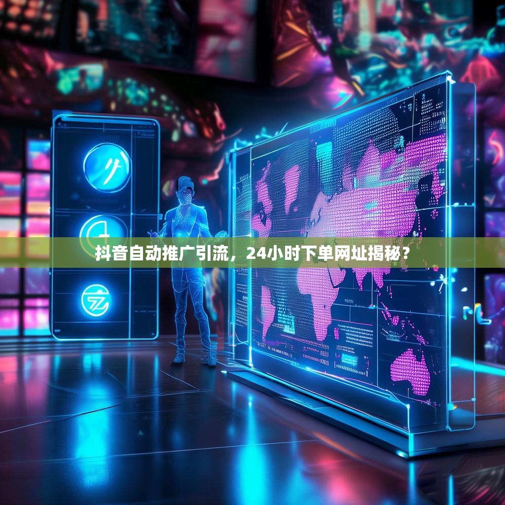 抖音自动推广引流，24小时下单网址揭秘？